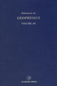 Imagen de portada: Advances in Geophysics 9780120188383