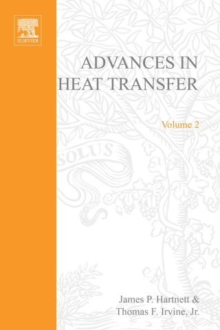 Cover image: ADVANCES IN HEAT TRANSFER VOLUME 2 9780120200023
