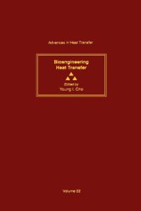 Cover image: Bioengineering Heat Transfer: Volume 22 9780120200221