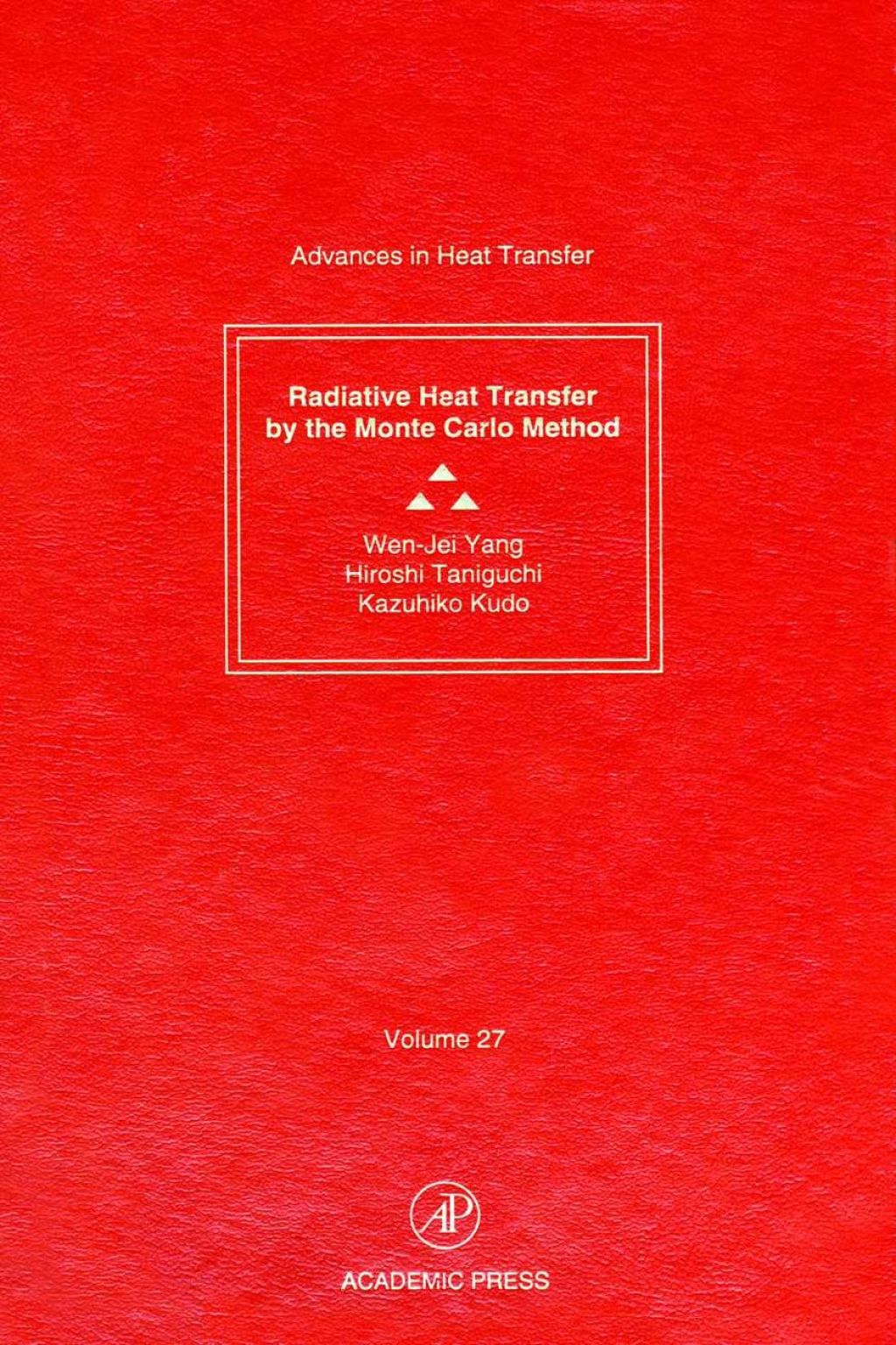 Radiative Heat Transfer by the Monte Carlo Method