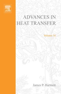 Imagen de portada: Advances in Heat Transfer 9780120200344