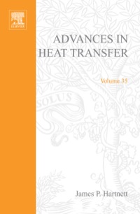 Cover image: Advances in Heat Transfer 9780120200351