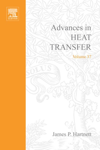 Cover image: Advances in Heat Transfer 9780120200375