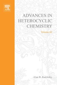 Imagen de portada: Advances in Heterocyclic Chemistry 9780120207602