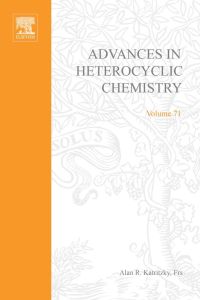 Imagen de portada: Advances in Heterocyclic Chemistry 9780120207718