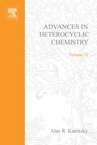 Imagen de portada: Advances in Heterocyclic Chemistry 9780120207725