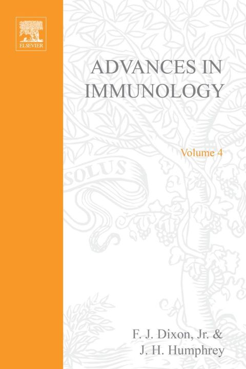 ADVANCES IN IMMUNOLOGY VOLUME 4 - FULL INSTANT DOWNLOAD | PDF DOCX EPUB