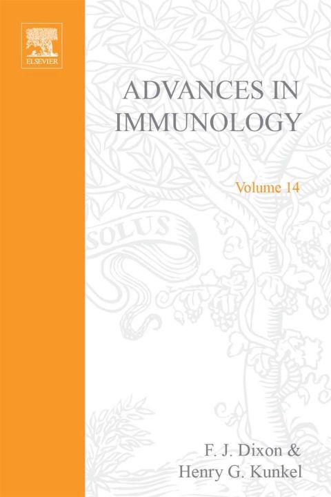 ADVANCES IN IMMUNOLOGY VOLUME 14 - FULL INSTANT DOWNLOAD | PDF DOCX EPUB
