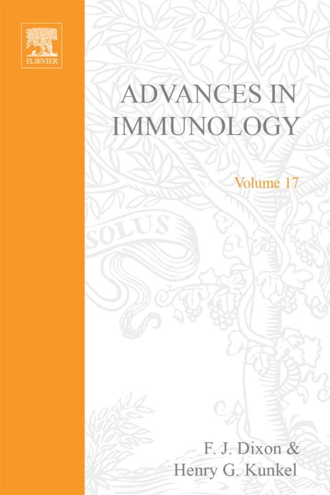 ADVANCES IN IMMUNOLOGY VOLUME 17 - FULL INSTANT DOWNLOAD | PDF DOCX EPUB