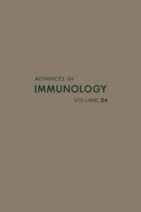 Cover image: ADVANCES IN IMMUNOLOGY VOLUME 24 9780120224241