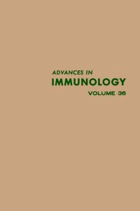 Cover image: ADVANCES IN IMMUNOLOGY VOLUME 36 9780120224364