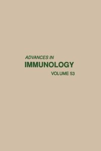 Imagen de portada: Advances in Immunology 9780120224531