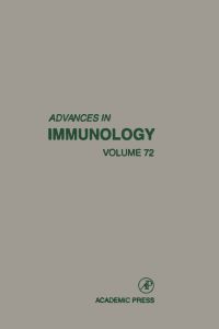 Cover image: Advances in Immunology 9780120224722