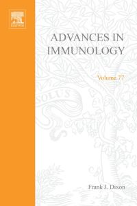 Cover image: Advances in Immunology 9780120224777