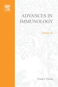 Cover image: Advances in Immunology 9780120224784