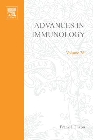 Cover image: Advances in Immunology 9780120224784