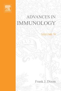 Cover image: Advances in Immunology 9780120224791