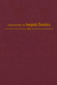 Cover image: ADVANCES IN INORGANIC CHEMISTRY VOL 31 9780120236312