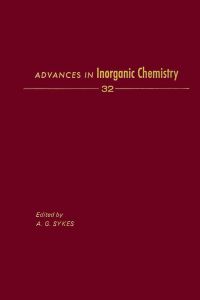 Immagine di copertina: ADVANCES IN INORGANIC CHEMISTRY VOL 32 9780120236329