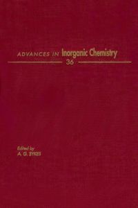 Cover image: ADVANCES IN INORGANIC CHEMISTRY VOL 36 9780120236367