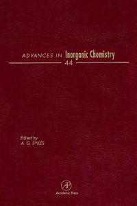 Imagen de portada: Advances in Inorganic Chemistry 9780120236442