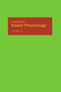 Titelbild: Advances in Insect Physiology: Volume 17 9780120242177