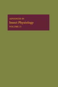 表紙画像: Advances in Insect Physiology: Volume 21 9780120242214