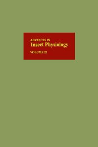 Titelbild: Advances in Insect Physiology: Volume 23 9780120242238