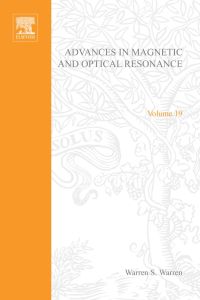 Cover image: Advances in Magnetic and Optical Resonance 9780120255191