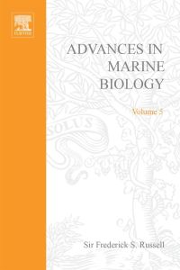 صورة الغلاف: Advances in Marine Biology APL 9780120261055