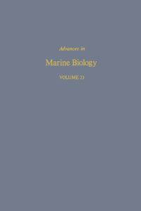 Immagine di copertina: Advances in Marine Biology APL 9780120261239