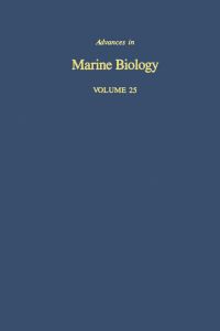 Imagen de portada: Advances in Marine Biology: Volume 25 9780120261253