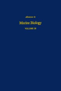Cover image: Advances in Marine Biology: Volume 28 9780120261284