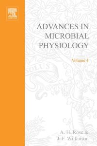 Cover image: Adv in Microbial Physiology APL 9780120277049