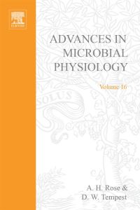 Imagen de portada: Adv in Microbial Physiology APL 9780120277162