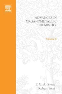 Cover image: ADVANCES ORGANOMETALLIC CHEMISTRY V 6 9780120311064