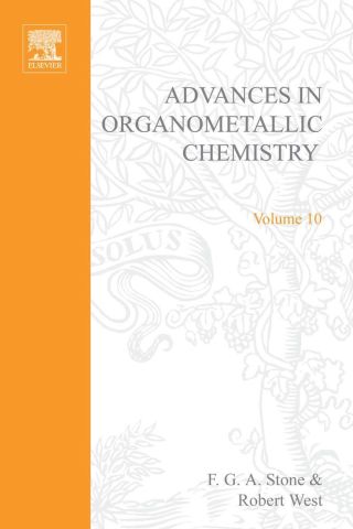 Cover image: ADVANCES ORGANOMETALLIC CHEMISTRY V 10 9780120311101