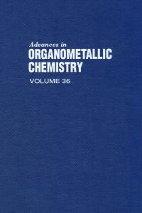 Omslagafbeelding: Advances in Organometallic Chemistry 9780120311361