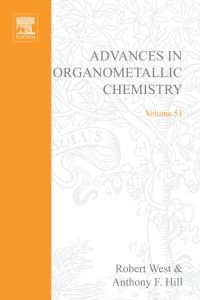 Imagen de portada: Advances in Organometallic Chemistry 9780120311514