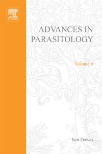 Titelbild: Advances in Parasitology APL 9780120317066