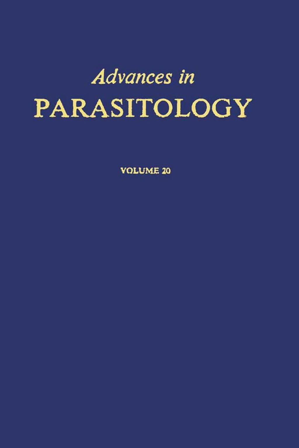 Advances in Parasitology APL