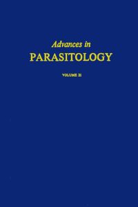 Imagen de portada: Advances in Parasitology APL 9780120317219