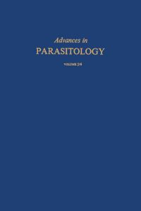 表紙画像: Advances in Parasitology APL 9780120317240