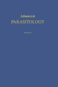 表紙画像: Advances in Parasitology APL 9780120317301