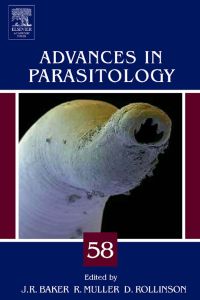 صورة الغلاف: Advances in Parasitology 9780120317585