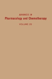 Omslagafbeelding: ADV IN PHARMACOLOGY &CHEMOTHERAPY VOL 20 9780120329205