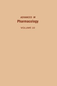 Omslagafbeelding: ADVANCES IN PHARMACOLOGY VOL 22 9780120329229