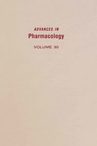 Titelbild: Advances in Pharmacology 9780120329311