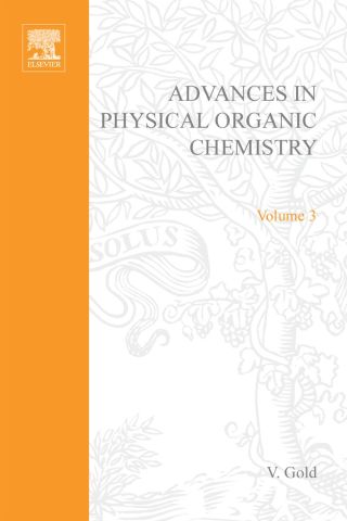 Titelbild: Advances in Physical Organic Chemistry 9780120335039