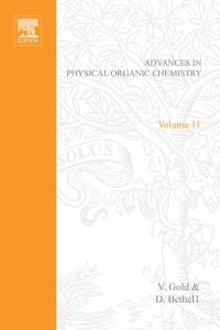 Cover image: ADV PHYSICAL ORGANIC CHEMISTRY APL 9780120335114